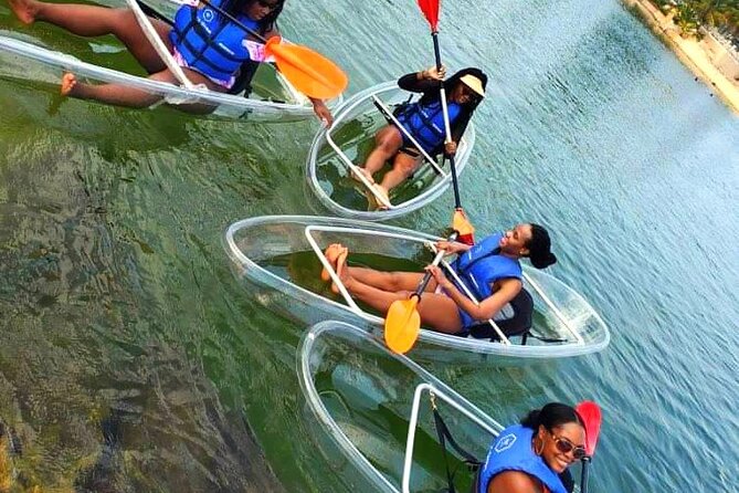 Clear Kayaking in Tobago - Safety and Comfort: Life Jackets, Trained Operators, and Real-World Calm