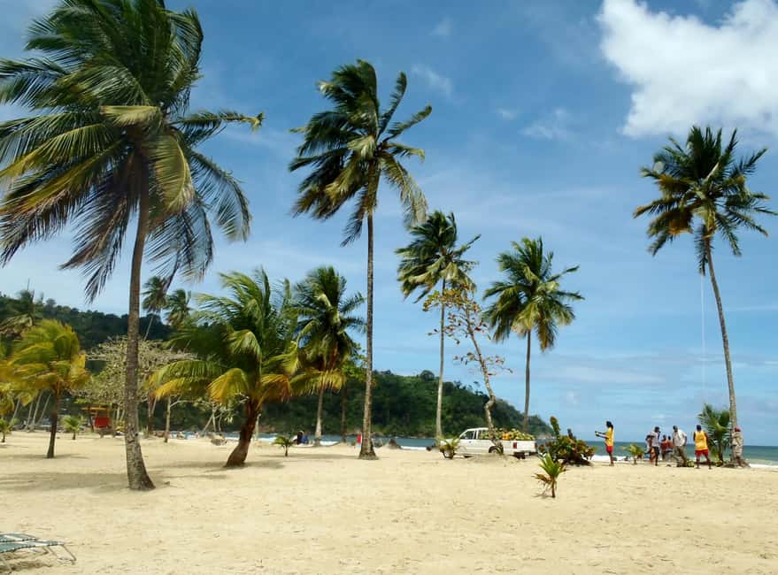 Maracas: Day Trip to Maracas Beach from Port of Spain - Maracas Beach: white sand, coconut shade, and a refreshing Caribbean swim