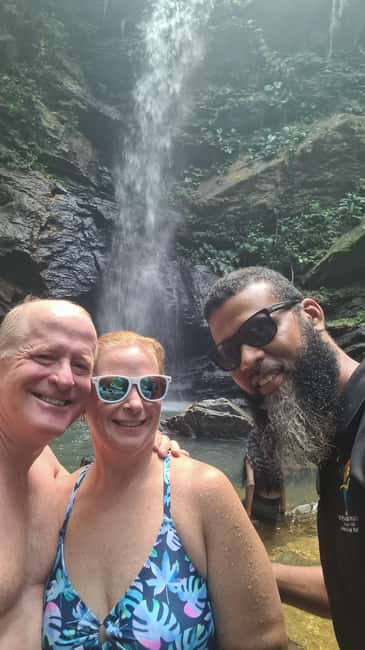 Trinidad: Avocat Waterfall and Maracas Bay Beach Tour - Maracas Bay beach break: gold sand, local flavors, real downtime